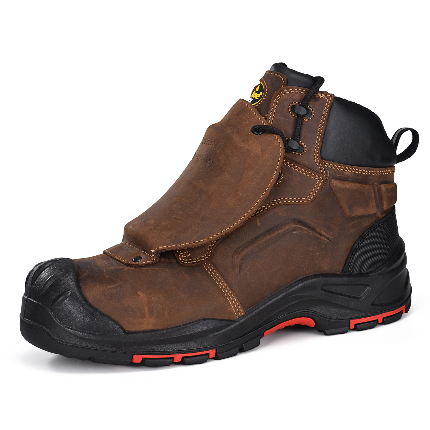 Bottes de sécurité minières avec protection métatarsienne Safetoe M-8552MP