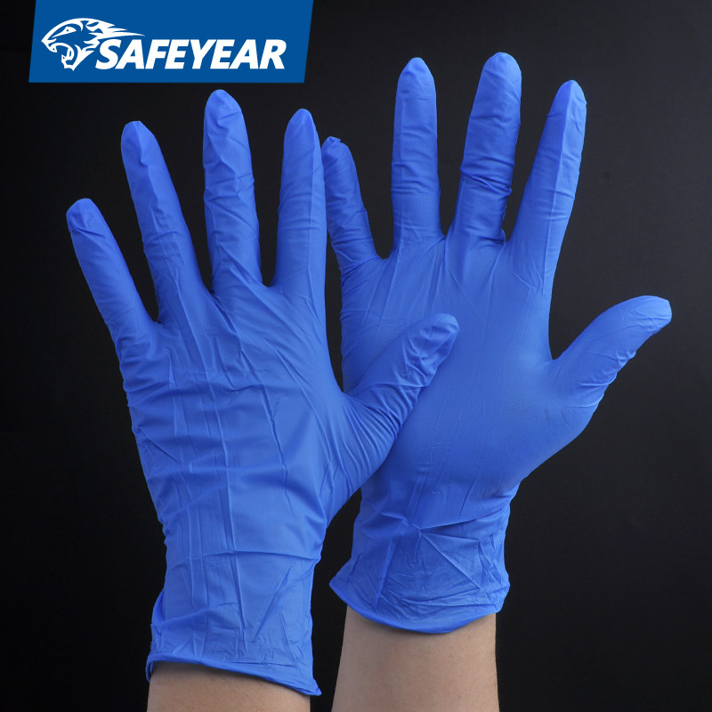 Gants jetables bleus FL-1111B2