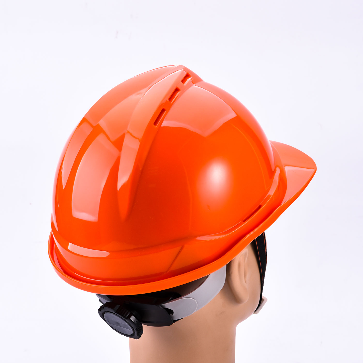Casque de protection bleu W-002