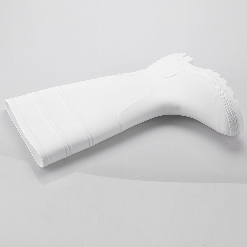 Bottes de pluie en PVC pour l'industrie alimentaire W-6036 Blanc