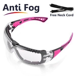 Ready Stock Lunettes de sécurité anti-buée pour femme SG010
