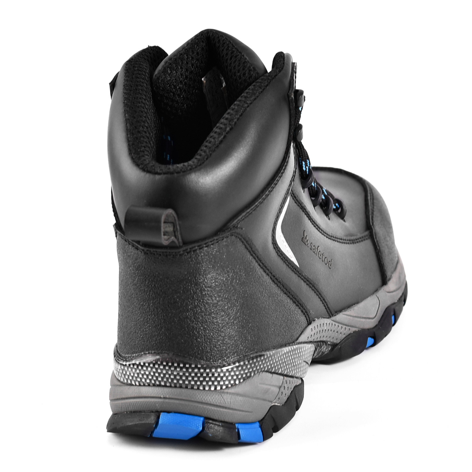 Bottes de travail de sécurité industrielle en cuir lisse M-8511