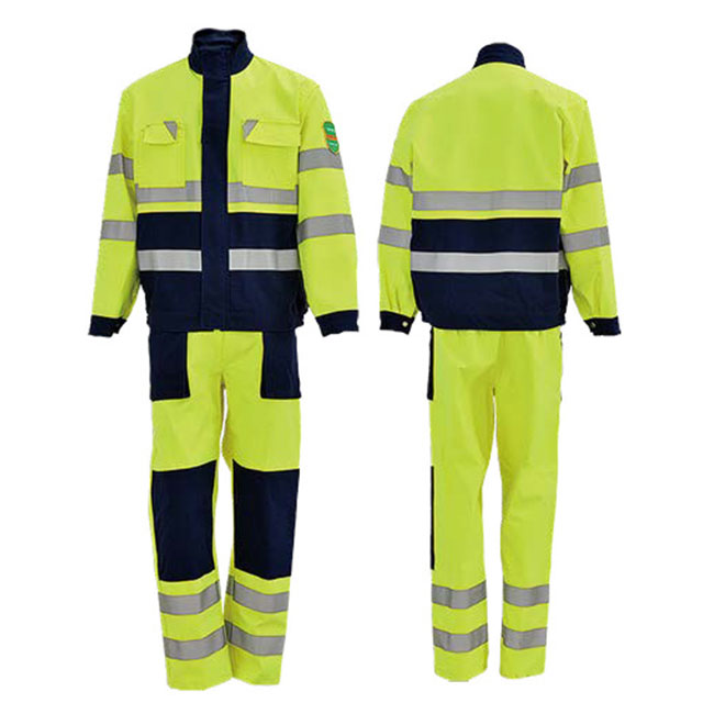 Combinaison jaune de sécurité des travailleurs G-3033