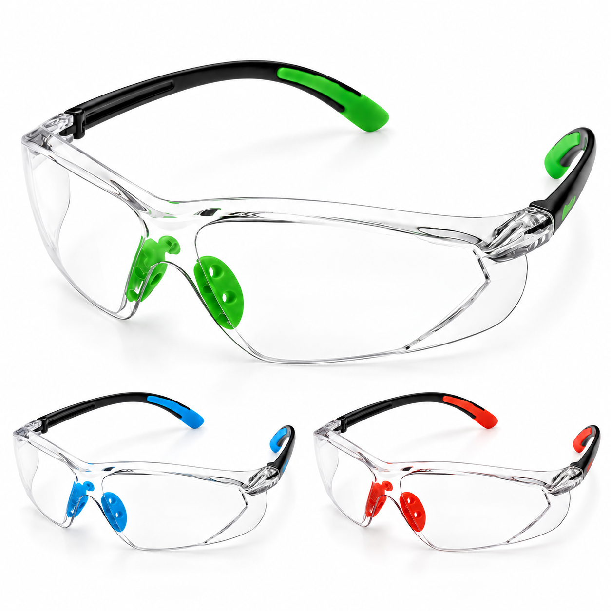 Lunettes de sécurité légères antibuée Safeyear SG003