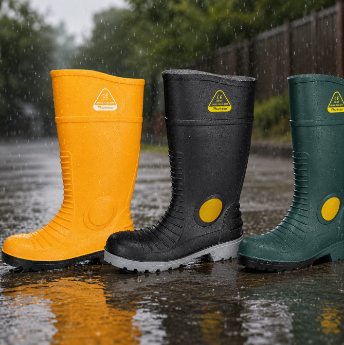 Bottes de pluie de sécurité et bottes de pluie professionnelles&nbsp;: comment choisir entre la norme EN ISO 20345 et la norme EN ISO 20347&nbsp;?