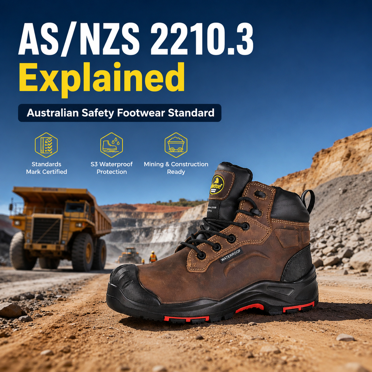 Qu'est-ce que la certification AS/NZS 2210.3 pour les chaussures de sécurité ?
