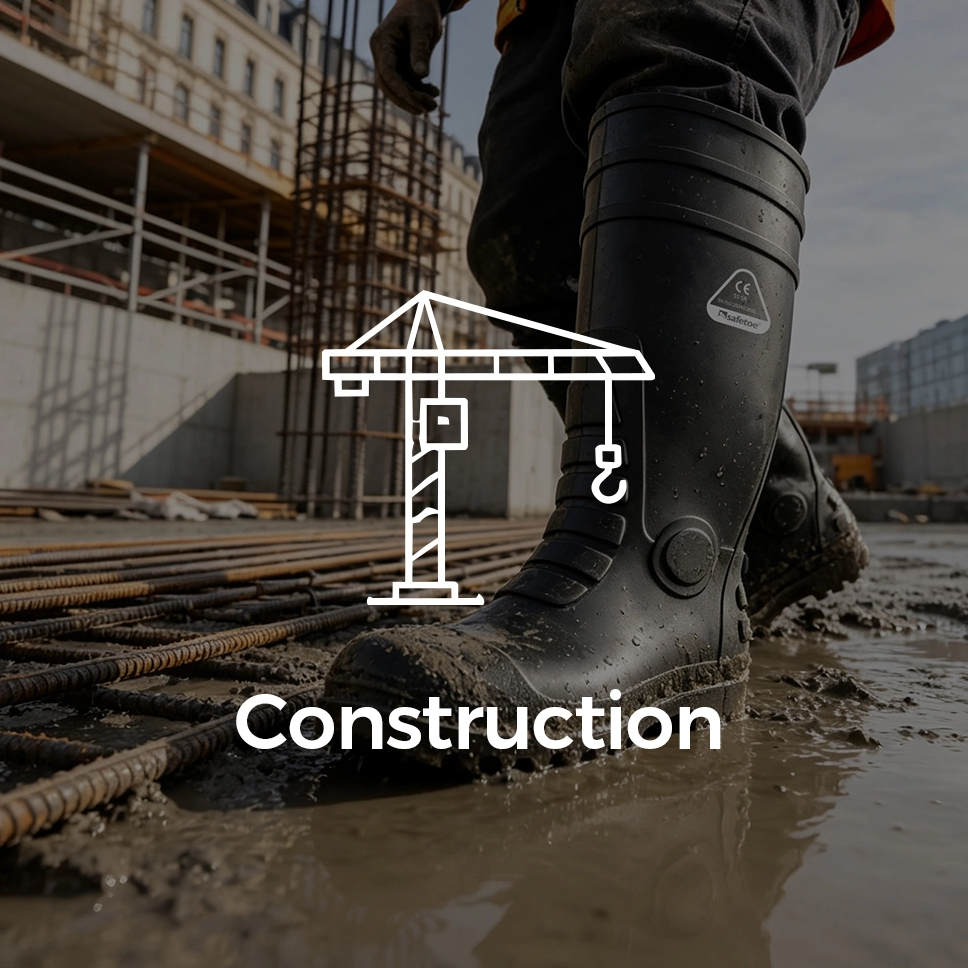 Comment choisir des bottes de sécurité en caoutchouc pour les travaux de construction