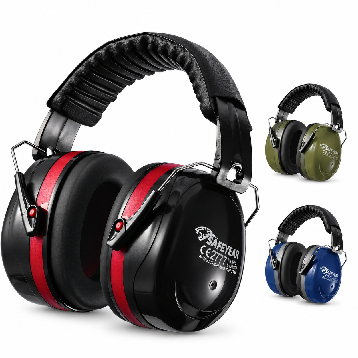 Casque antibruit industriel Safeyear EM-5002
