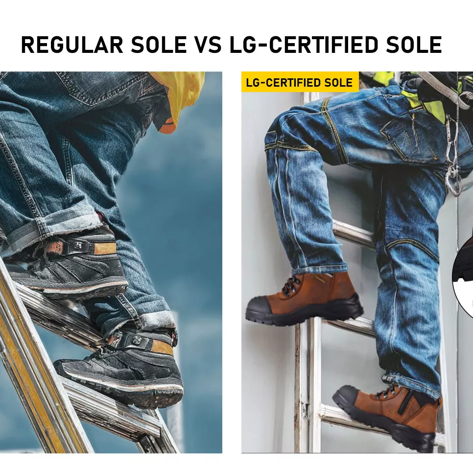  Redéfinir les chaussures de sécurité pour échelles&nbsp;: les chaussures de sécurité SAFETOE obtiennent la certification LG EN ISO 20345:2022+A1:2024 pour les travailleurs en haute altitude