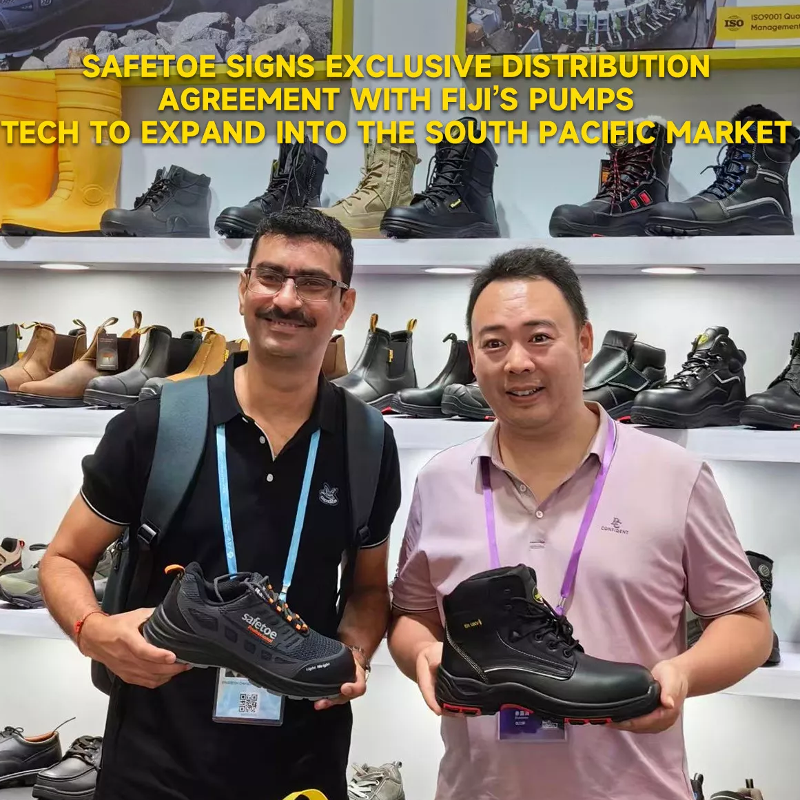 SAFETOE signe un accord de distribution exclusif avec Pumps Tech (Fidji) lors de la Foire de Canton d'automne 2025