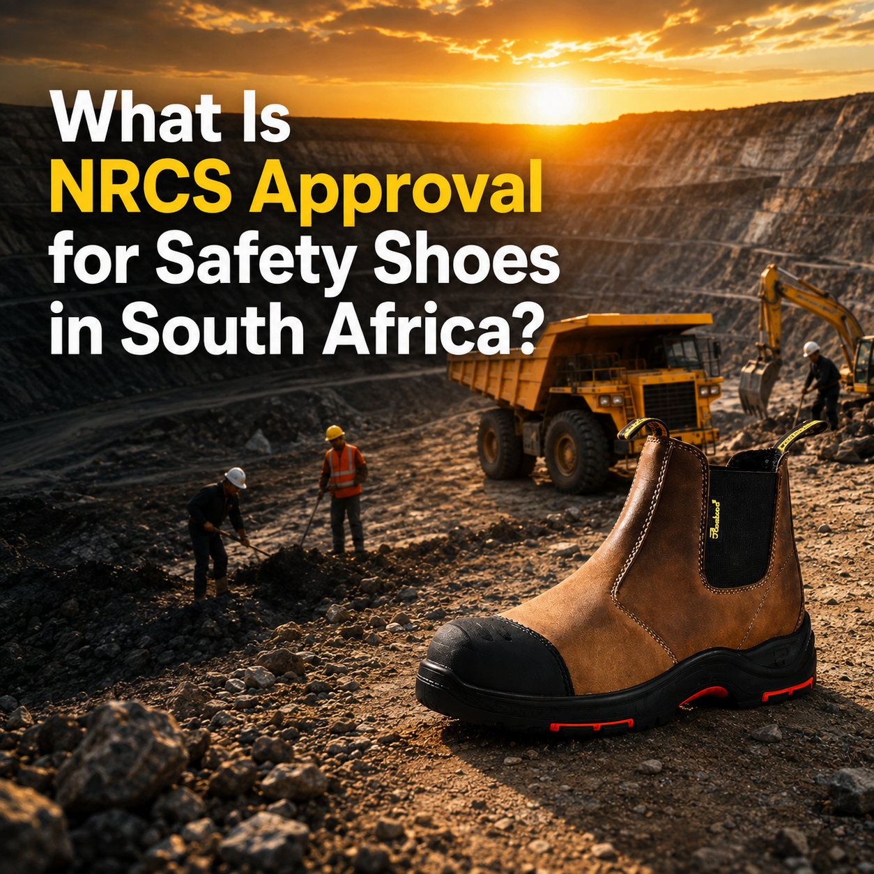 Qu'est-ce que l'approbation NRCS pour les chaussures de sécurité en Afrique du Sud ? 