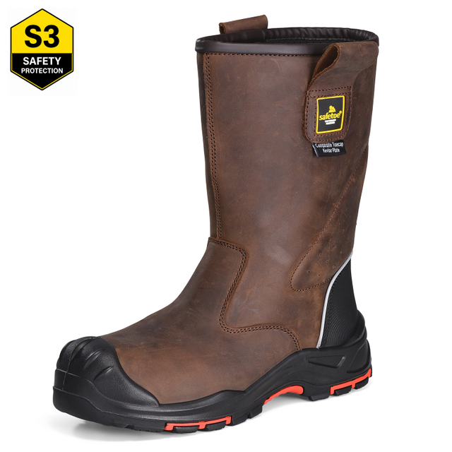 Bottes de sécurité S3S à enfiler Safetoe H-9437
