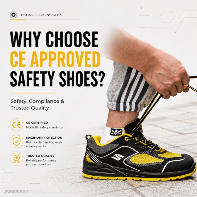 Pourquoi choisir des chaussures de sécurité homologuées CE ?