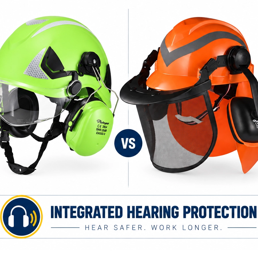 Comment choisir un casque forestier avec protection faciale et auditive