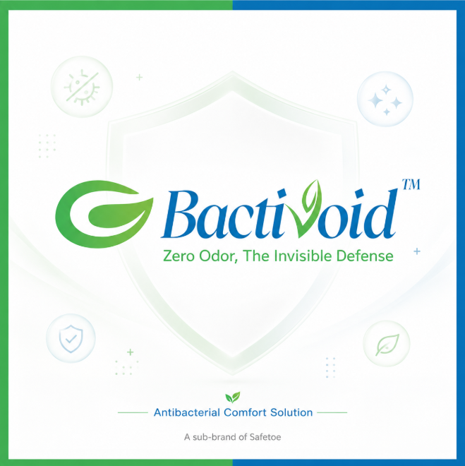 Vaincre les odeurs de la chaussure pour toujours! Le maillage antibactérien Bactivoid ™ réussit le test ASTM avec une réduction de 99% + bactéries