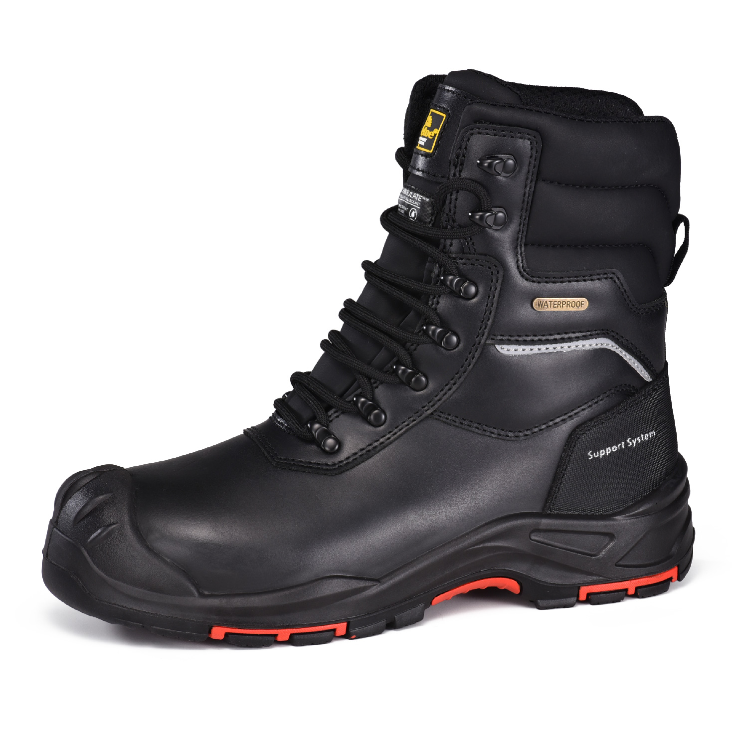 Bottes de sécurité grand froid noires Safetoe H-9552 S7S