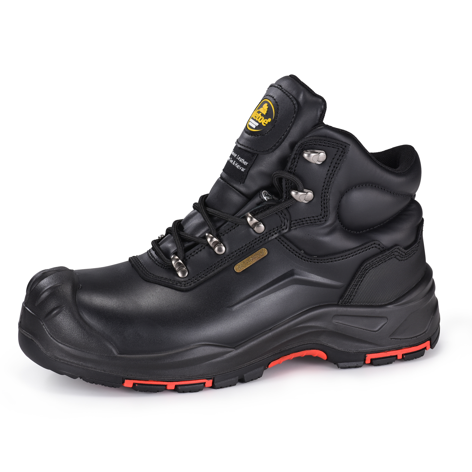 Bottes de sécurité S7S imperméables noires Safetoe M-8565
